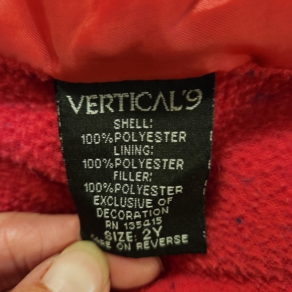 Girls vertical'9 jacket - Picture 8 of 8